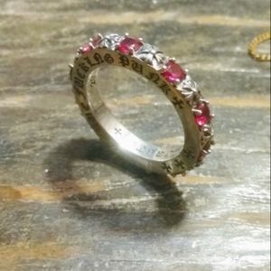 Chrome hearts true f****** punk ruby ring size 7